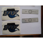 FOX Decal Kit 09 32 Vanilla R